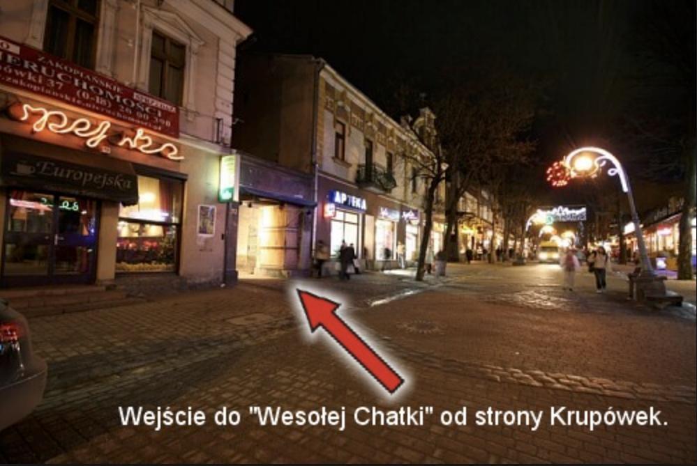 Wesoła Chatka - Krupówki 37a Zakopane Exterior foto